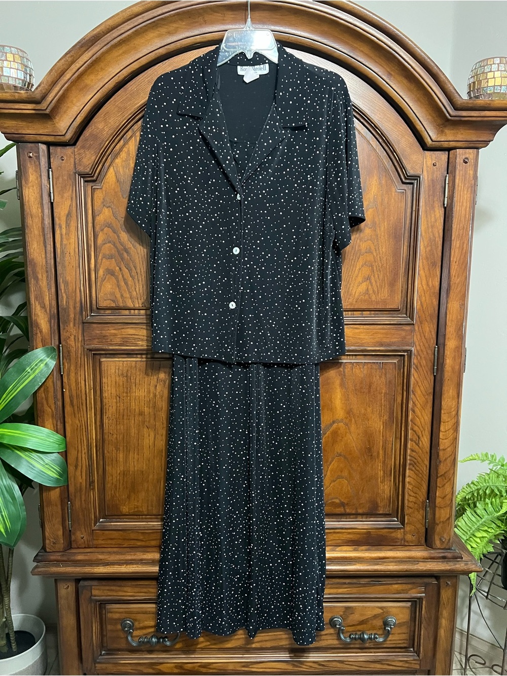 Vintage Ronni Nicole 2-Piece Dress Set – Size 20W